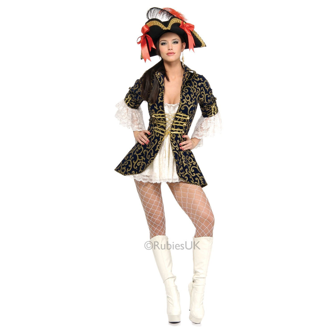 Black Velvet Pirate Hat 1