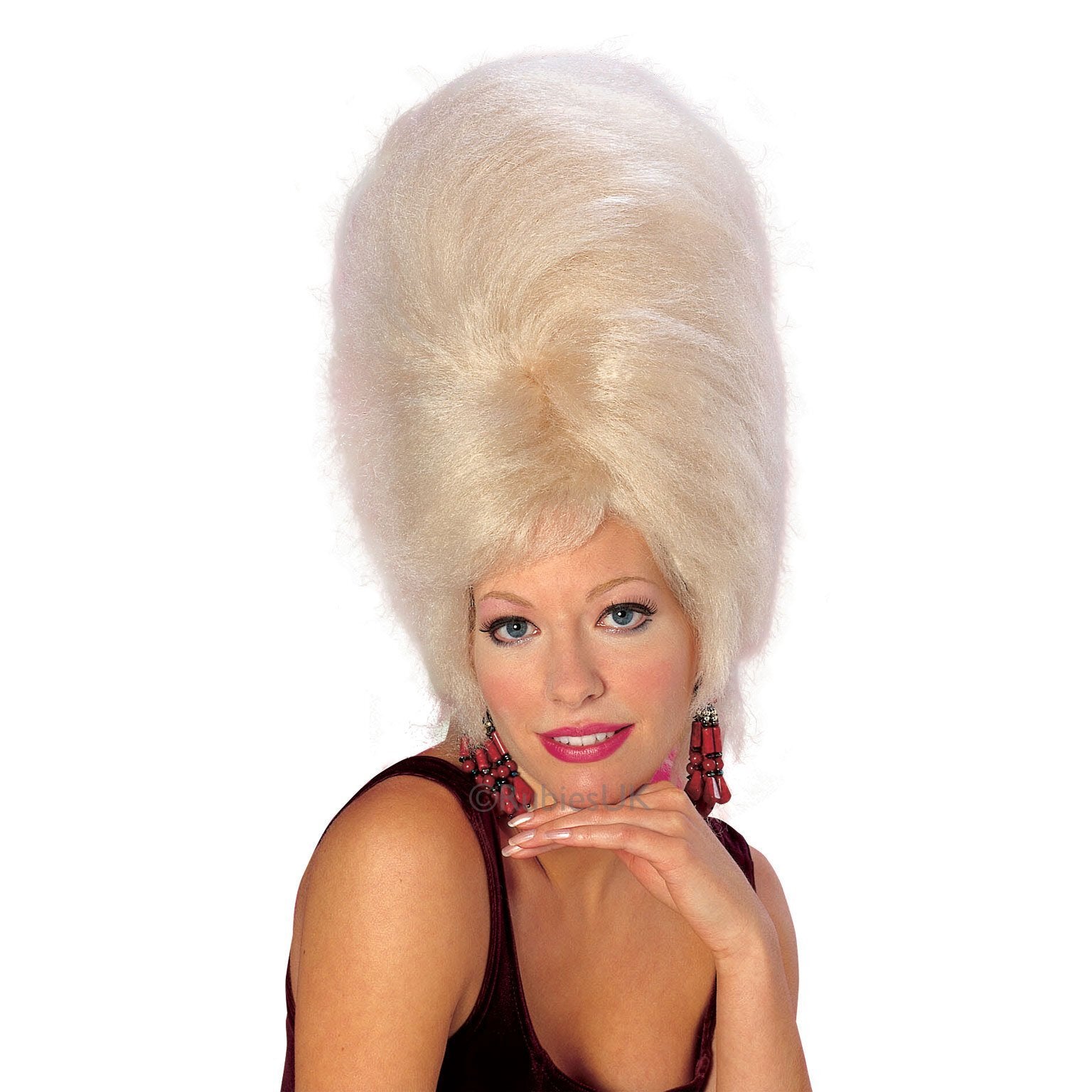 Beehive Wig Blonde 1