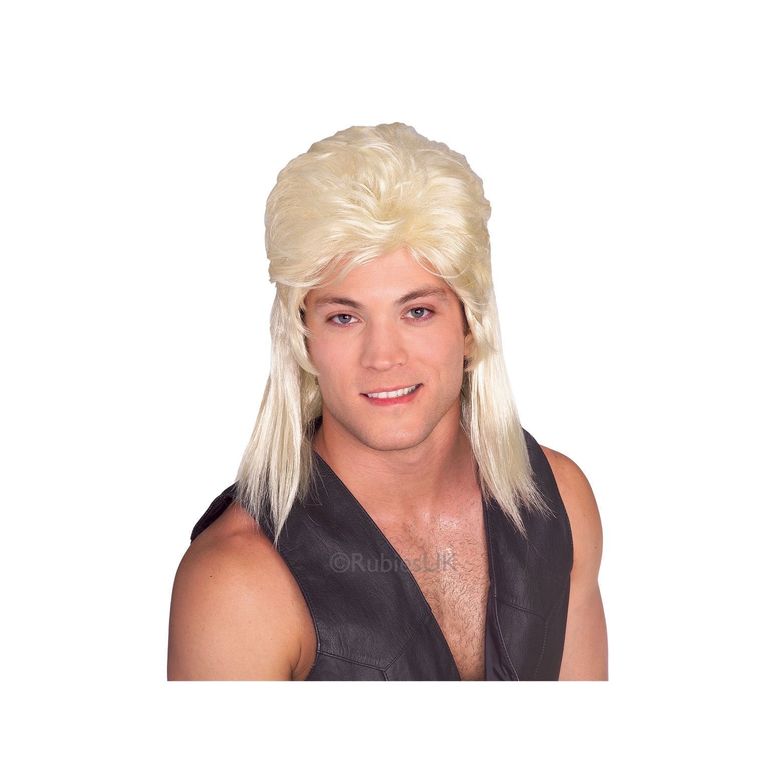 Mullet Wig Blonde 1
