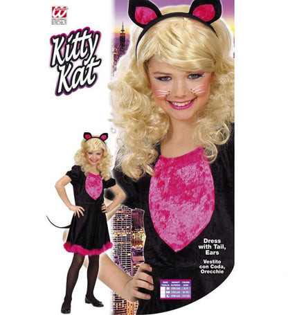 Kitty Kat  Dress With Tail, Ears 