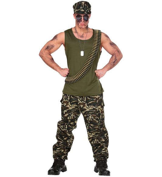 Soldier  Tank Top, Pants, Cap 
