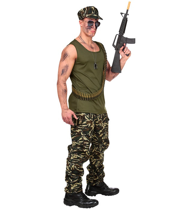 Soldier  Tank Top, Pants, Cap 