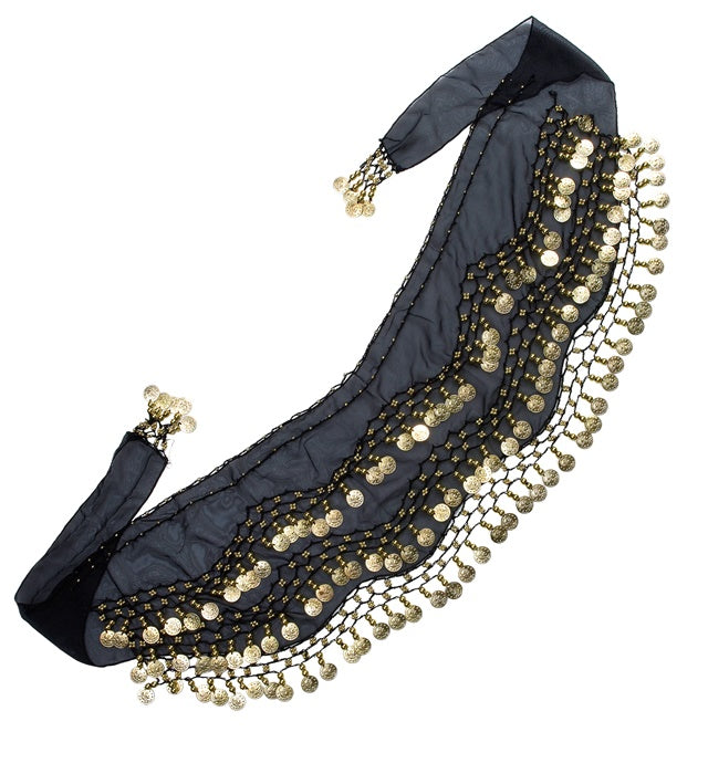 Coin Sash Black