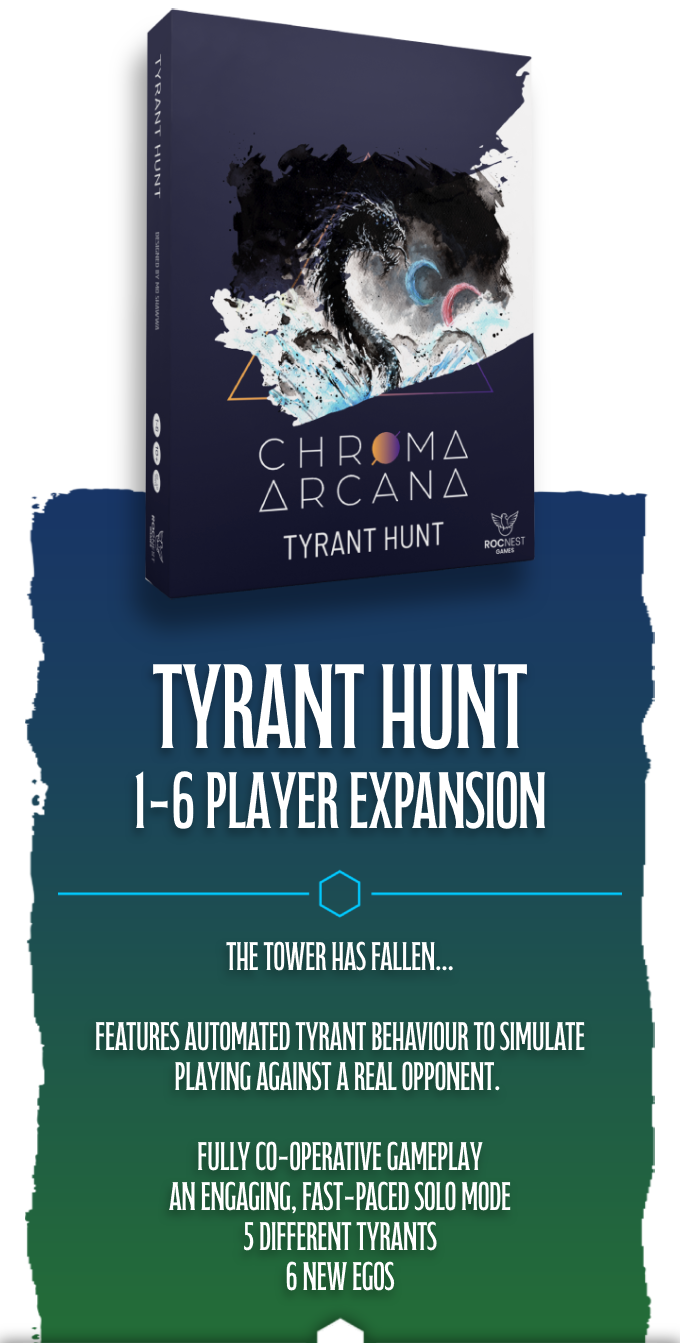 Tyrant Hunt Chroma Arcana Board Game Expansion