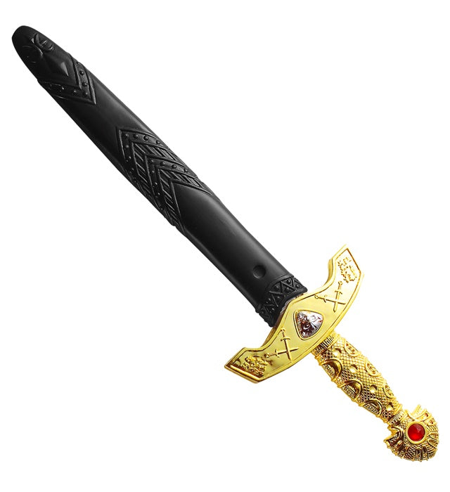 Royal Sword With Gems & Scabbard45 Cm