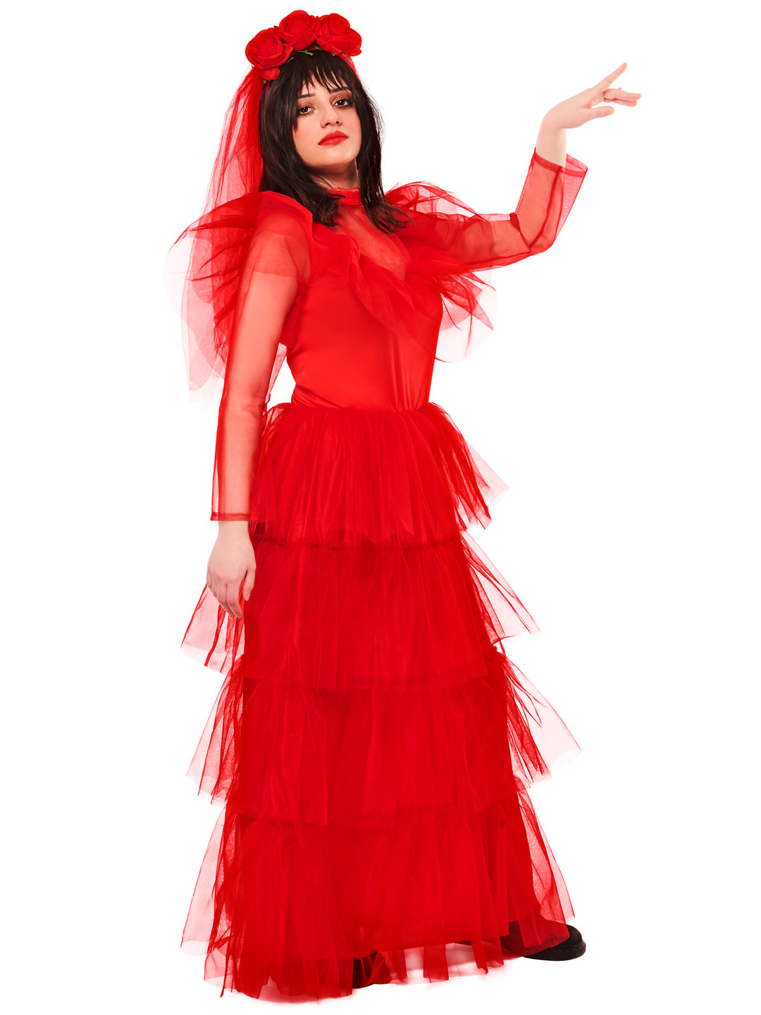 Beetlejuice Lydia Dress and Veil for Women