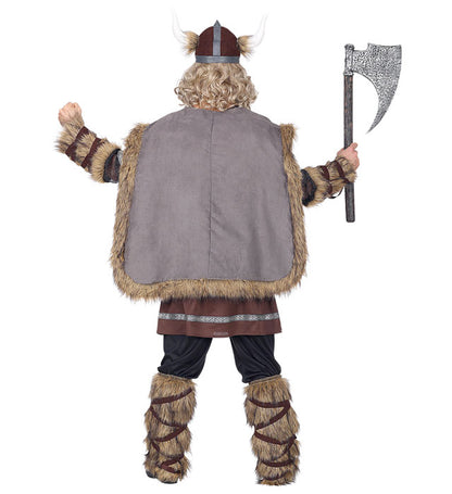 Viking  Tunic, Pants, Belt, Boot Covers, Cape, Helmet 