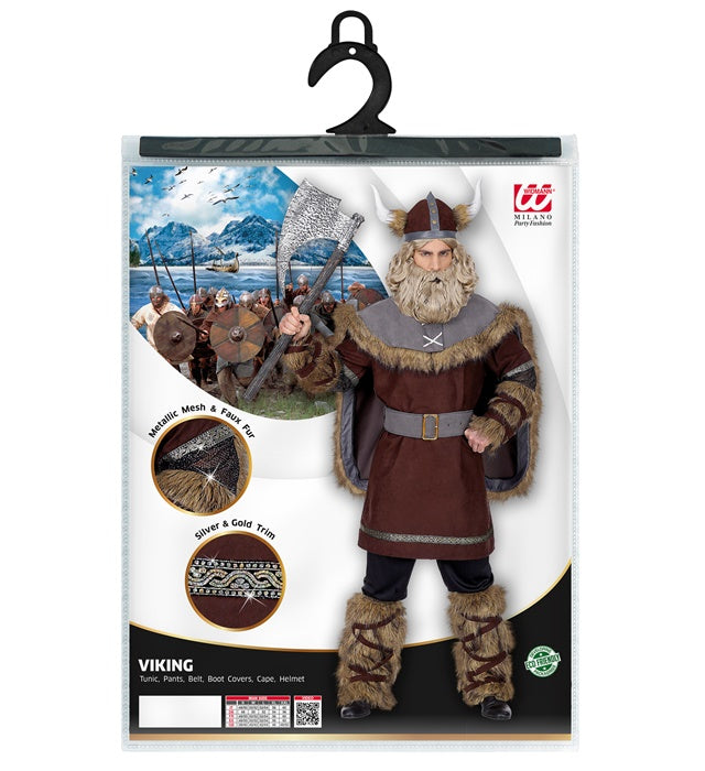 Viking  Tunic, Pants, Belt, Boot Covers, Cape, Helmet 