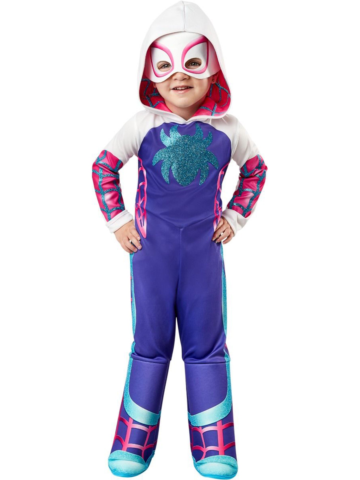 Ghost Spider Costume for Toddlers Spider Gwen Spidey Amazing Friends 1