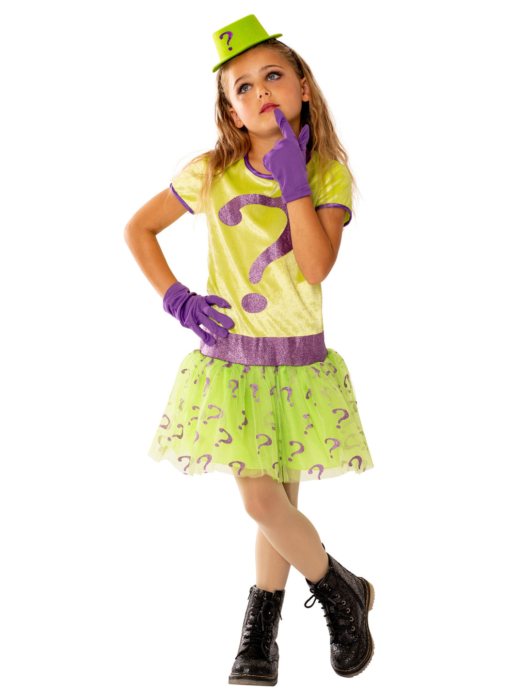 Riddler Girls Costume DC Comics Deluxe