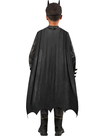 The Batman Costume Boys All Black Batsuit 2
