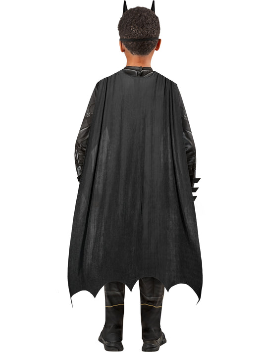 The Batman Costume Boys All Black Batsuit 2