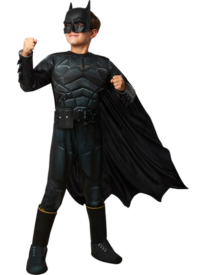 The Batman Boys Muscle Costume Deluxe Printed 4
