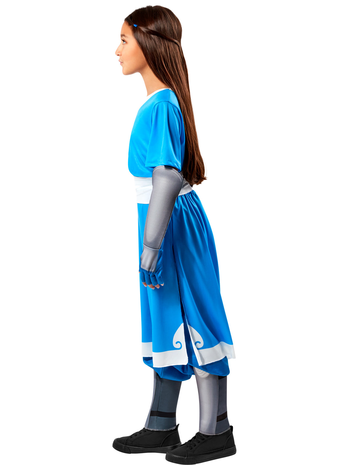 The Legend of Korra Katara Costume Dress for Girls Last Air Bender 4