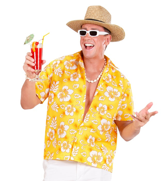 Yellow Hawaiian Shirt