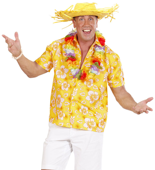 Yellow Hawaiian Shirt