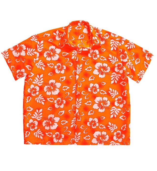 Orange Hawaiian Shirt