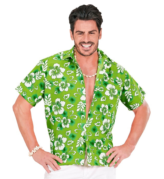 Green Hawaiian Shirt