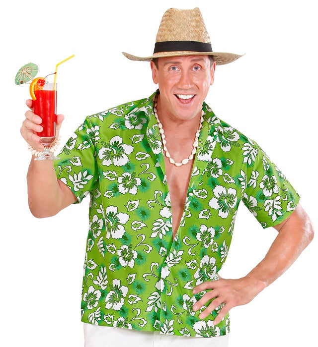 Green Hawaiian Shirt