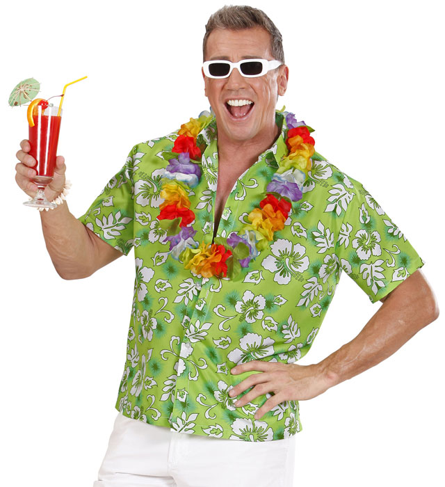 Green Hawaiian Shirt