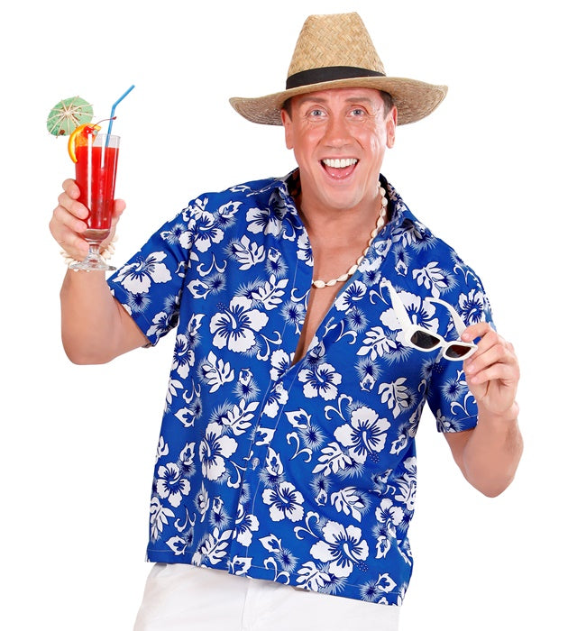 Blue Hawaiian Shirt