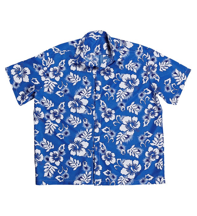 Blue Hawaiian Shirt