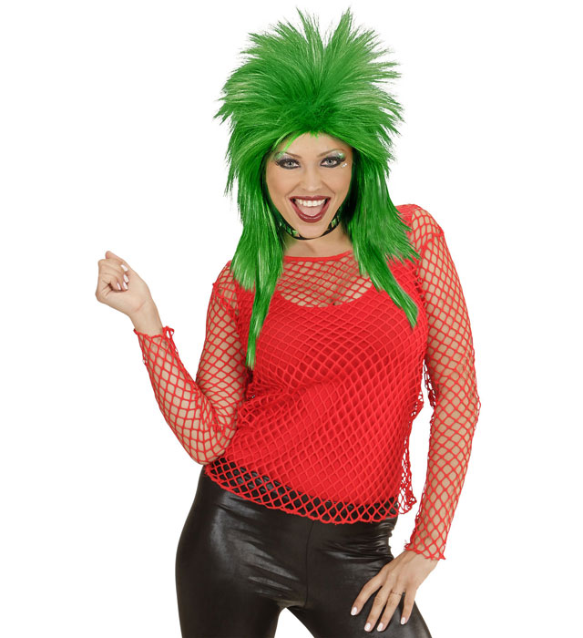 Fishnet Shirt Red
