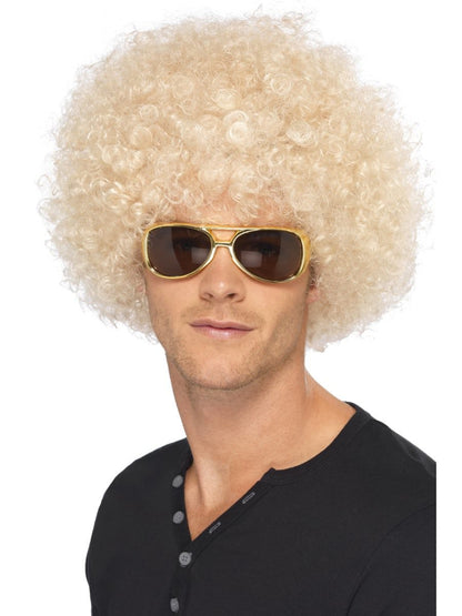 70s Funky Afro Wig Adult Blonde 120gm 3