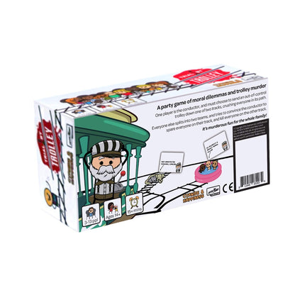 Trial by Trolley Board Game by Skybound 4