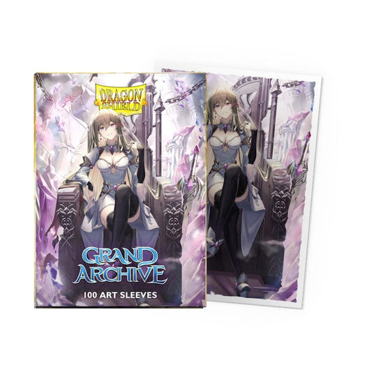 Dragon Shield Sleeves – Limited Edition: Matte Art: Grand Archive: Merlin 100CT - Card Sleeves - Smooth & Tough - Compatible with Pokémon & Magic The Gathering & Digimon MTG TCG OCG & Hockey Cards 1