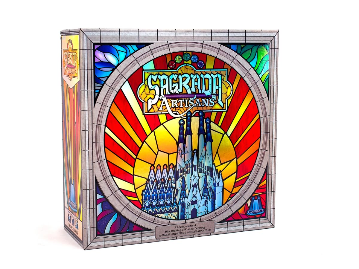 Sagrada Artisans - A Strategy Game Based on The Award-Winning Board Game, Sagrada! | Family Board Game for Kids & Adults | Ages 10 and Up | for 2 to 4 Players | Easy to Learn 2