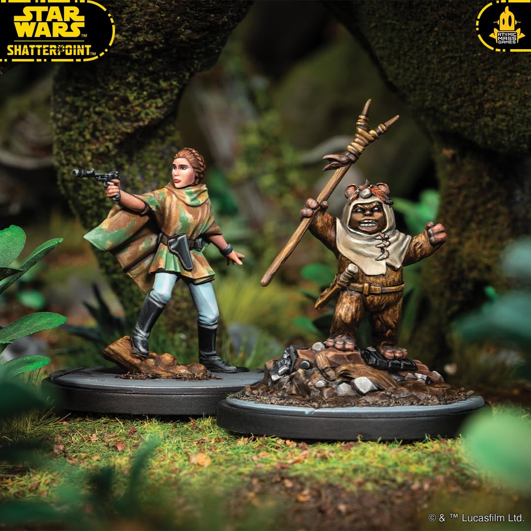 Atomic Mass Games Star Wars Shatterpoint Ee Chee Maa! Squad Pack - Tabletop Miniatures Game, Strategy Game for Kids and Adults, Ages 14+, 2 Players, 90 Minute Playtime, Made 7