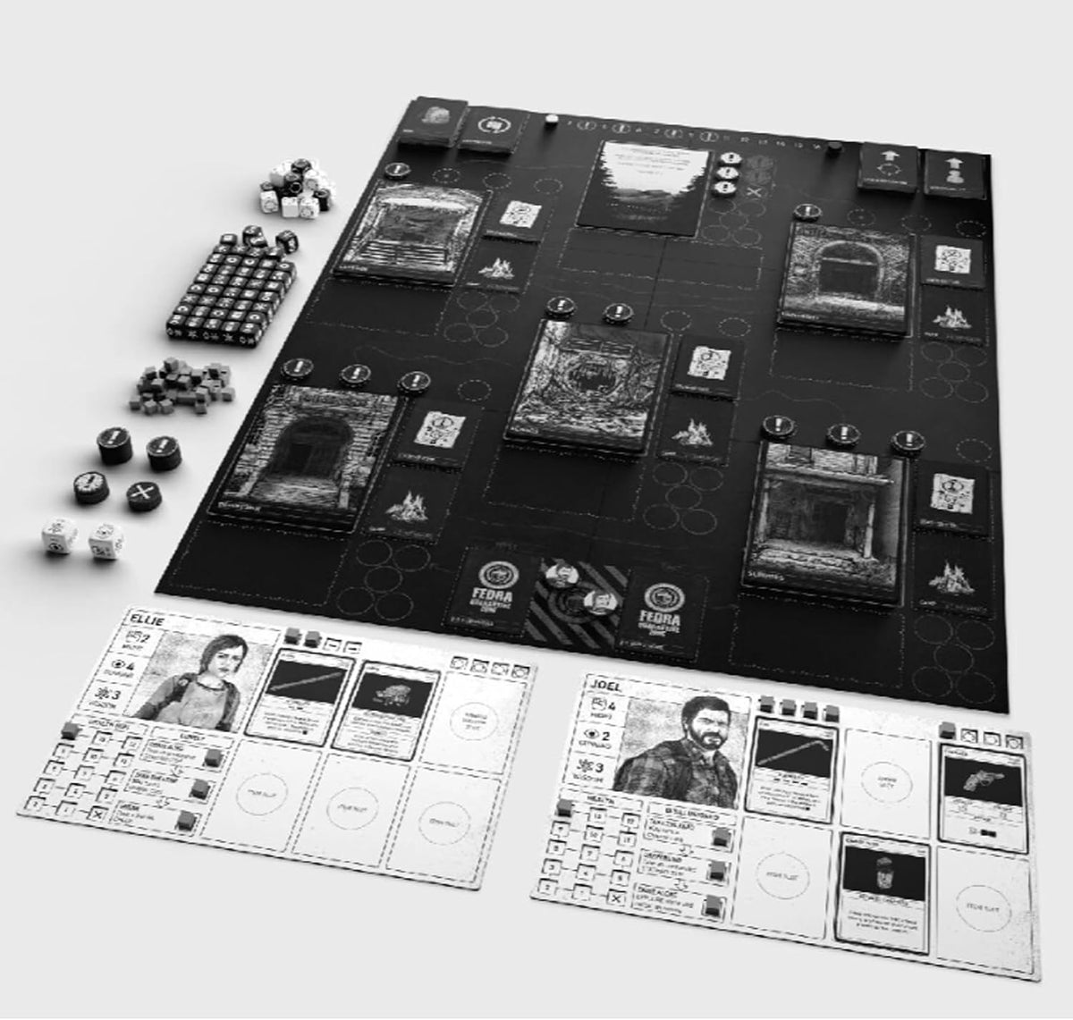 The Last of Us Escape the Dark Board Game