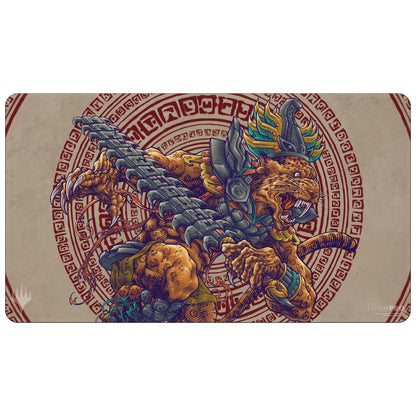 The Lost Caverns of Ixalan Sovereign Okinec Ahau Playmat for Magic The Gathering 1