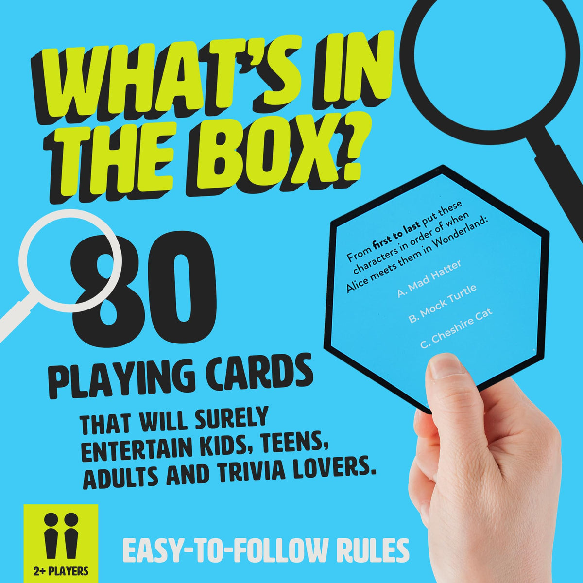 Ginger Fox - Best Guess Quick-Thinking Card Game. Card Games for Adults and Kids Aged 8+ Years. Cute Travel Sized Fun Card Games for Family Game Nights, Parties and More 3