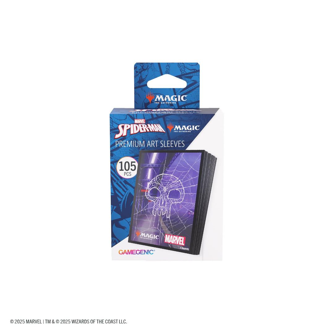 Gamegenic MTG Marvel's Spider-Man Premium Art Sleeves- Spider-Man Swamp 4