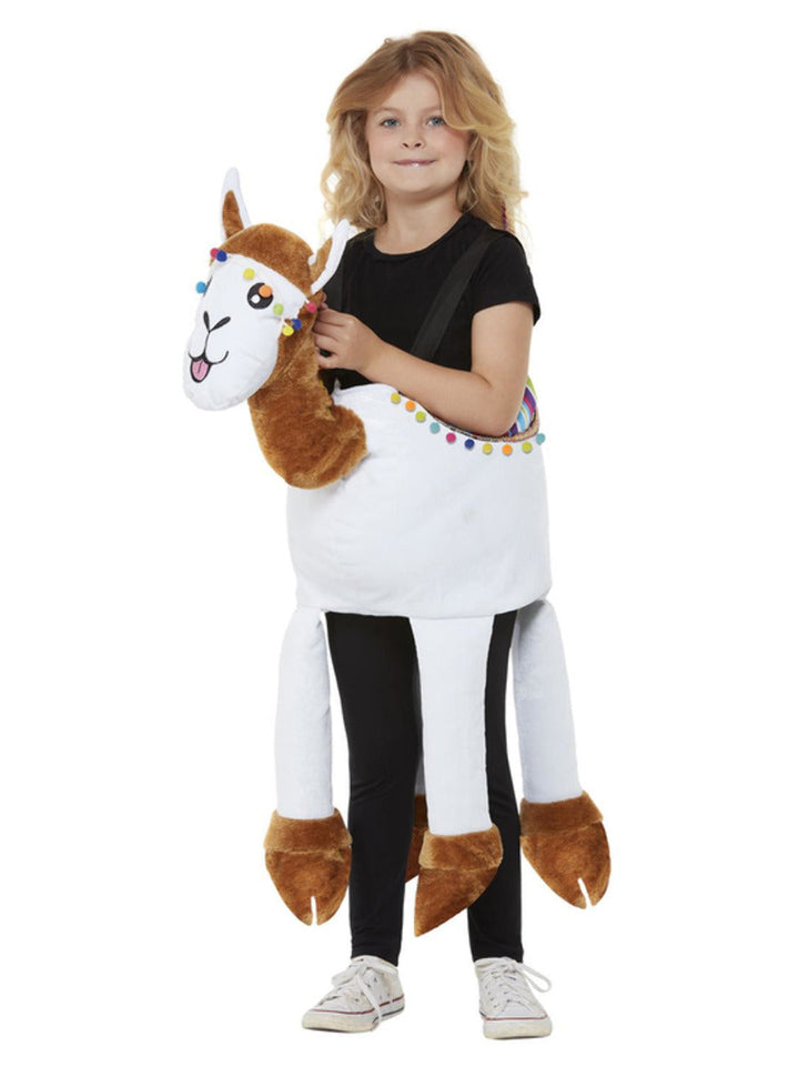 Ride In Llama Kids Costume Adjustable Padded Tabard