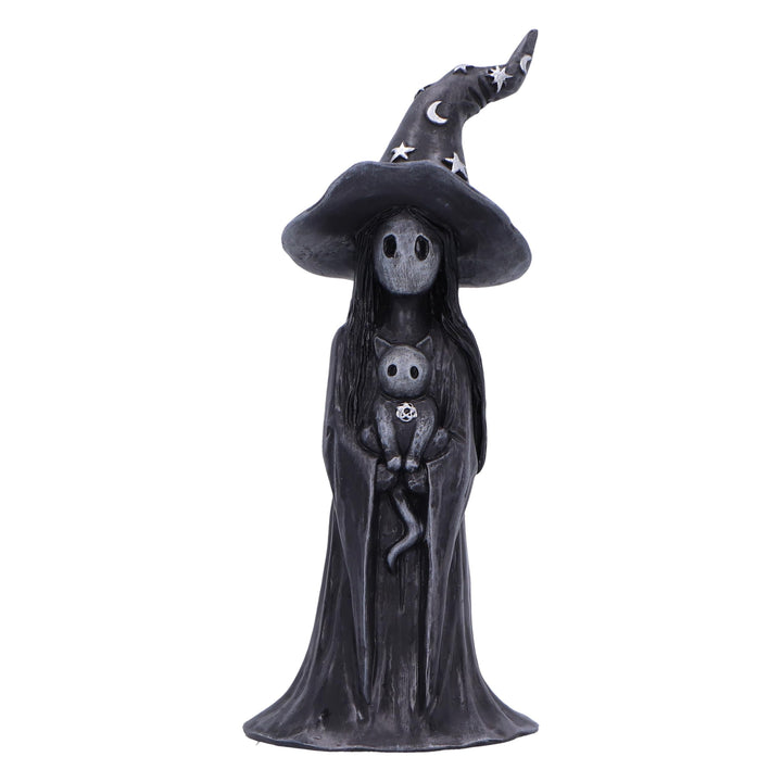 Little Souls Glimmer Witch with Cat Figurine 12.3cm
