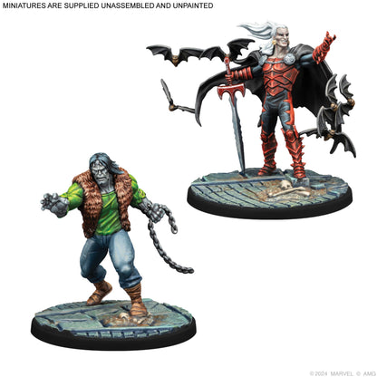 Atomic Mass Games Marvel: Crisis Protocol Tomb of Dracula Character Pack - Add Supernatural Legends to Your Team! Tabletop Superhero Game, Ages 14+, 2 Players, 90 Min Playtime, Made 3