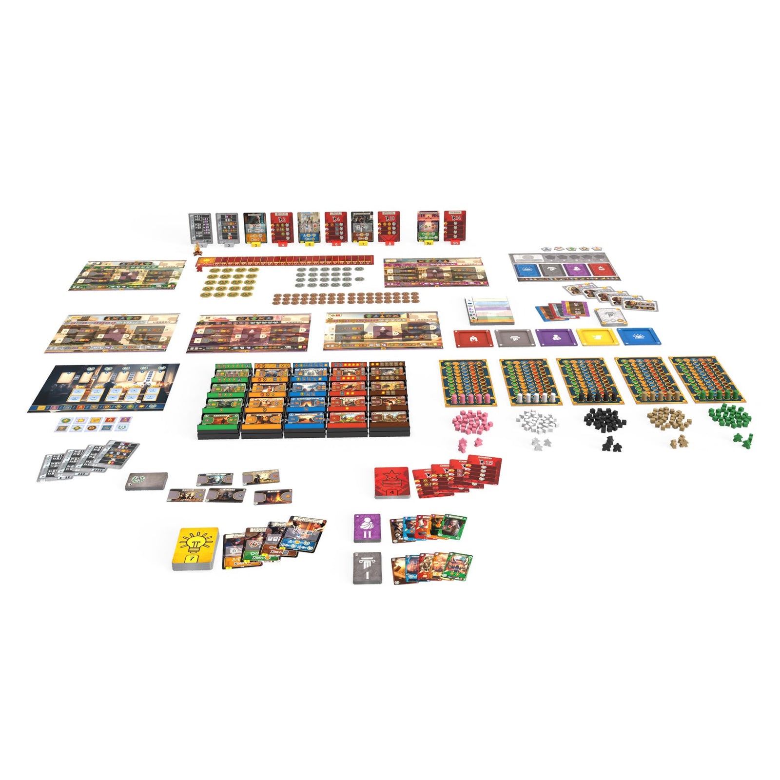 Path of Civilization Board Game - Epic Civilization Strategy Game, Discover The History of Humankind, Family Game for Kids & Adults, Ages 14+, 1-5 Players, 20-100 Min Playtime, Made by Captain Games 2