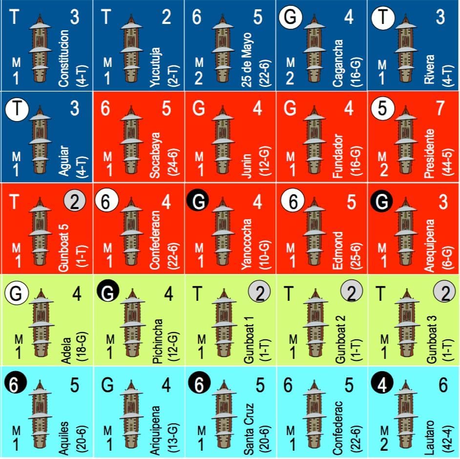 Under the Southern Cross Flying Colors Vol IV Board Game by GMT Games 3