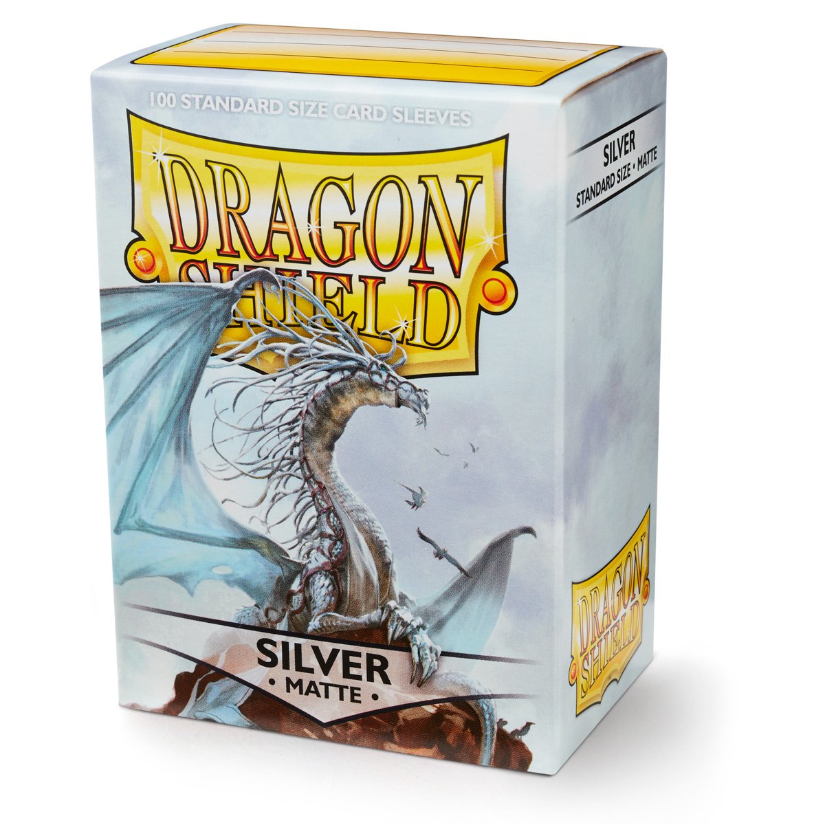 UNIT Dragon Shield Matte Silver 100 Gaming Accessory by Arcane Tinmen 4