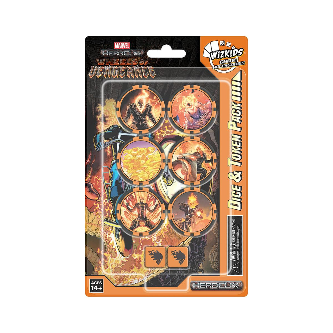 WizKids Marvel HeroClix: Wheels of Vengeance Dice and Token Pack