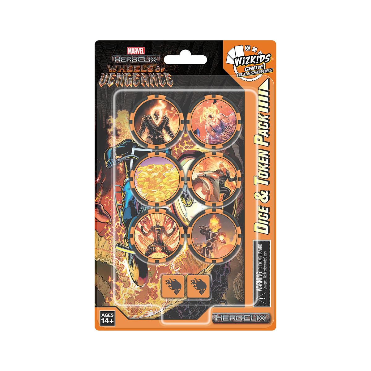 WizKids Marvel HeroClix: Wheels of Vengeance Dice and Token Pack 2