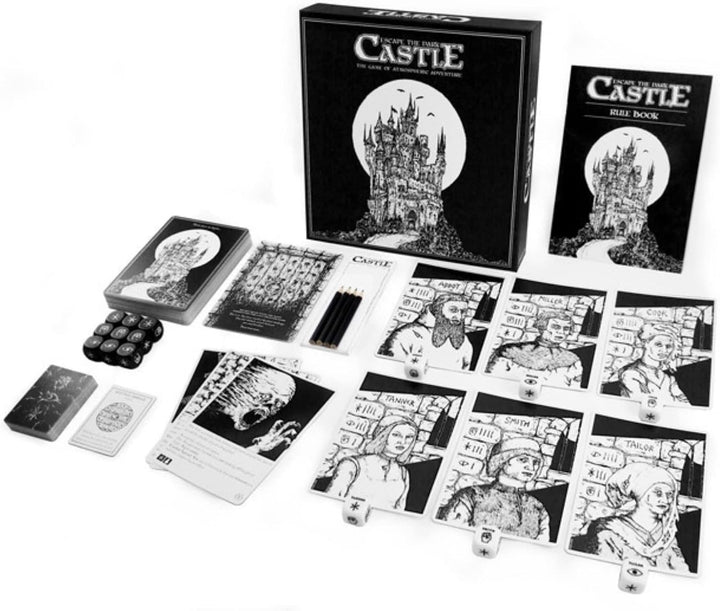 Escape the Dark Castle First Edition Board Game