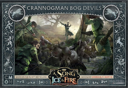 CMON A Song of Ice and Fire Tabletop Miniatures Game Crannogmen Bog Devils Unit Box - Unleash Stealthy and Deadly Fighters! Strategy Game for Adults, Ages 14+, 2+ Players, 45-60 Min Playtime, CMON 3