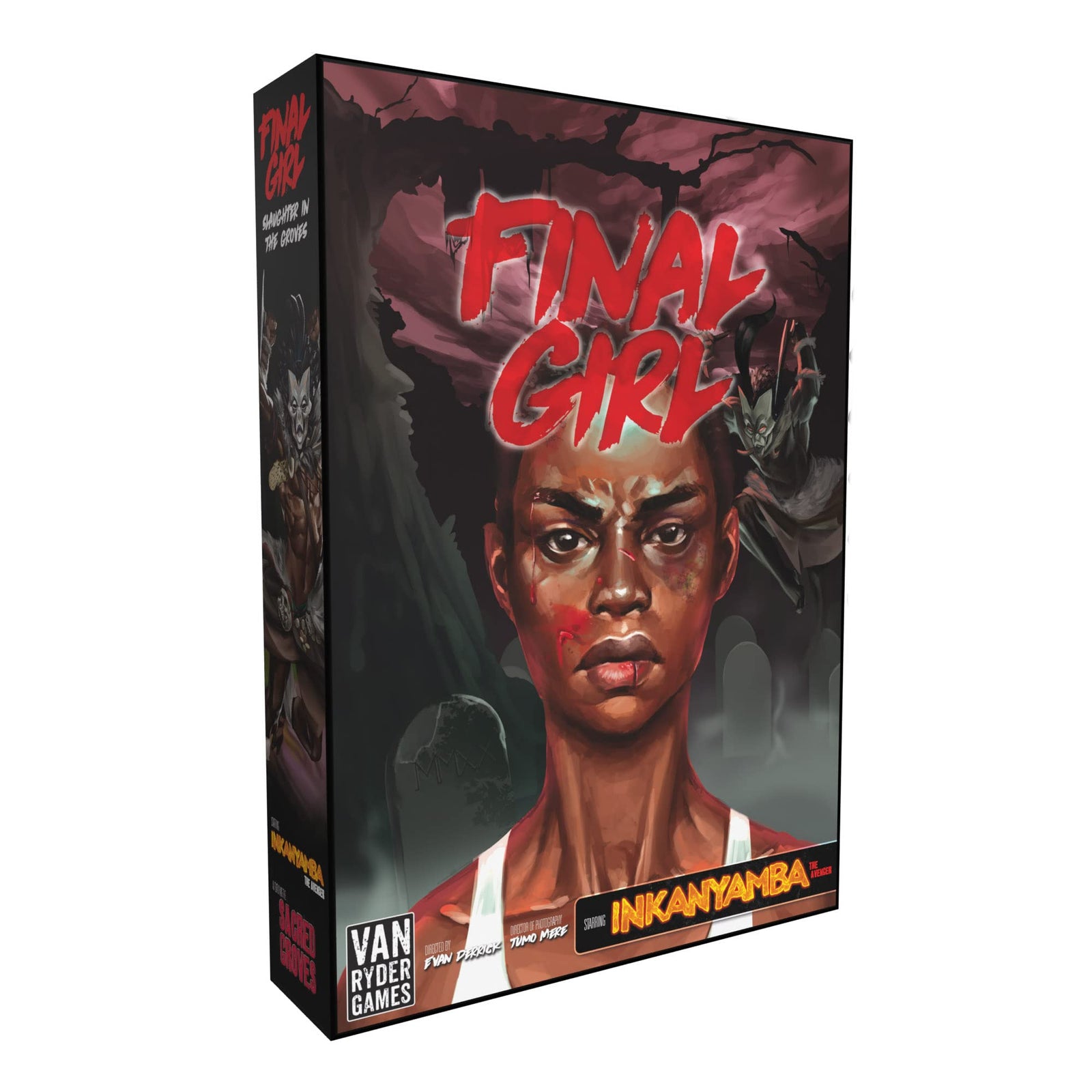 Van Ryder Games - Horror Board Game - Final Girl, Slaughter in The Groves, Feature Film Box, Core Box Required, 1 Player, 20-60 Min Gameplay, Ages 14+ 1