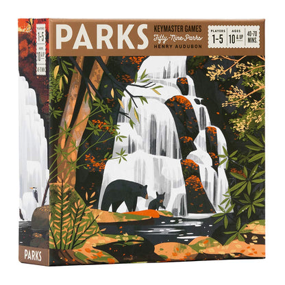 Keymaster Games Parks | Beautiful Strategy Game for Families, Adults, Kids or Solo | Explore Nature and The Outdoors by Hiking The US National Parks on Game Night | 1-5 Players | Ages 10+ 1