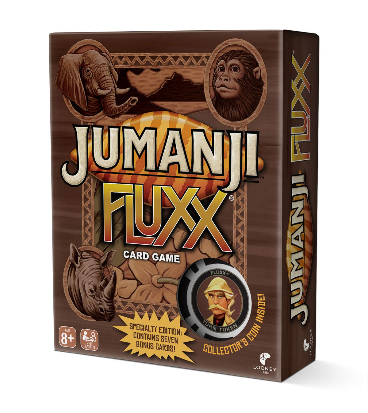 Jumanji Fluxx Board Game by Looney Labs 1