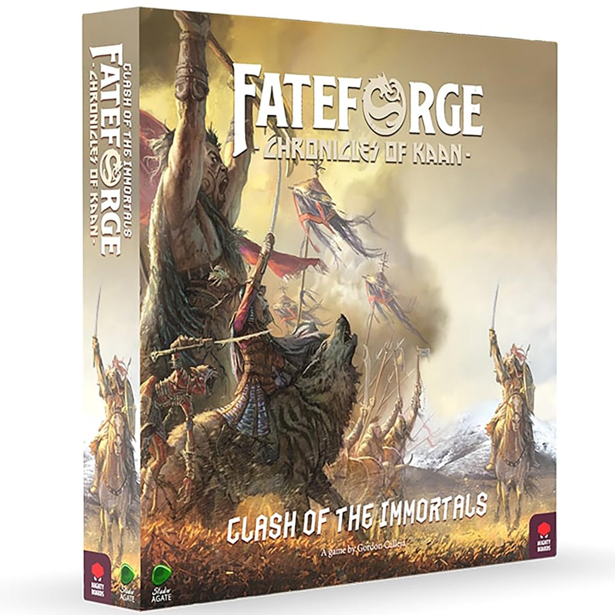 Mighty Boards: Fateforge Chronicles of Kaan: Clash of The Immortals Expansion - Strategy Board Game, App Co-Op Action Adventure, Ages 14+, 1-4 Players 1